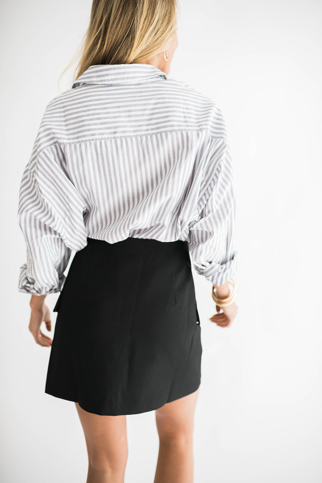 Addison Button Up Grey
