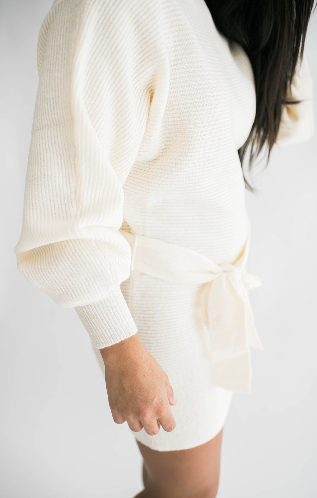 Tobin Sweater Dress Ivory