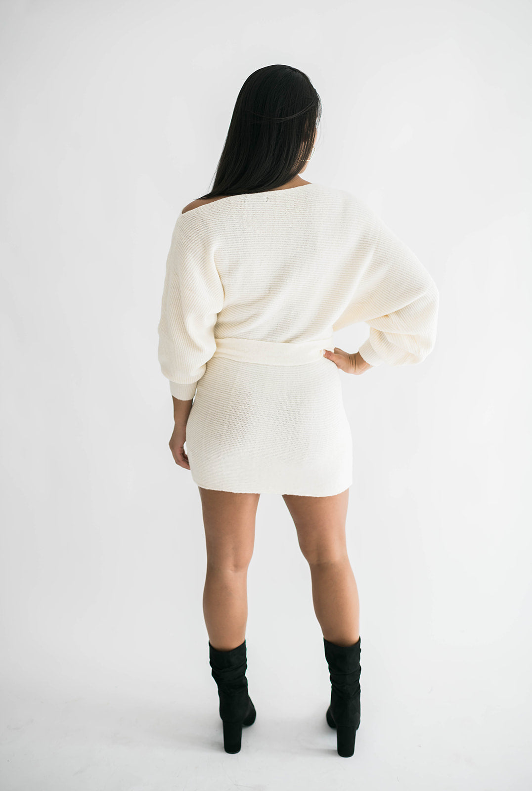 Tobin Sweater Dress Ivory