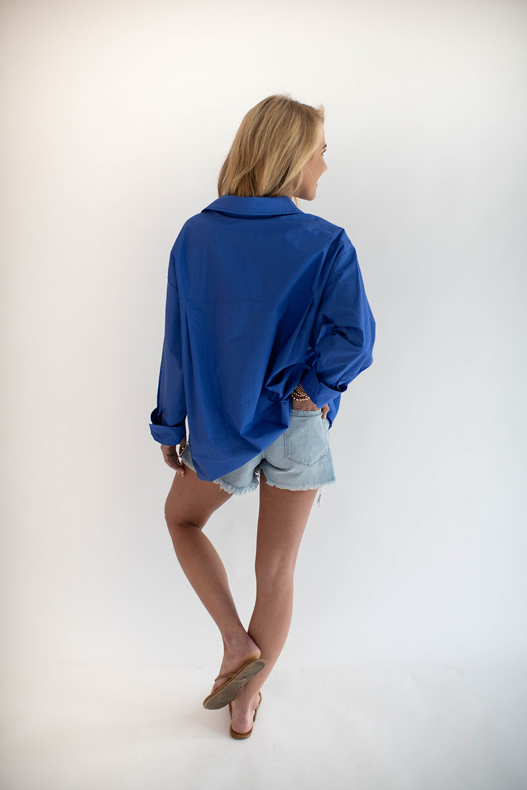 Monica Button Up