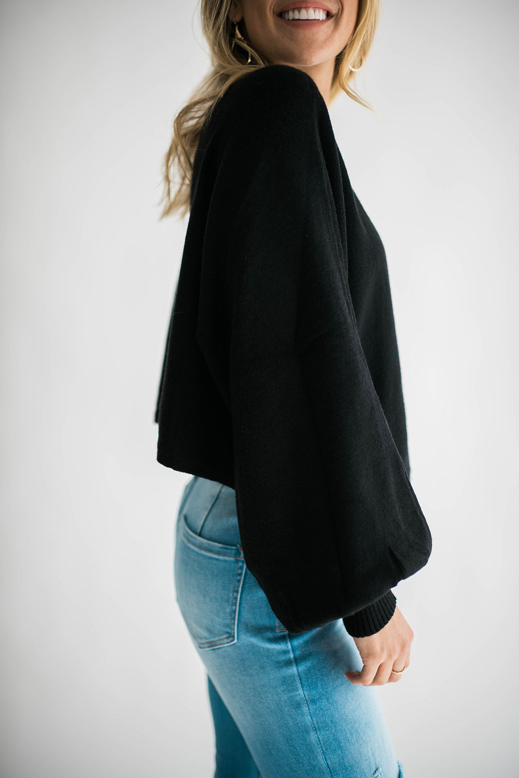 Lillian Sweater in Black