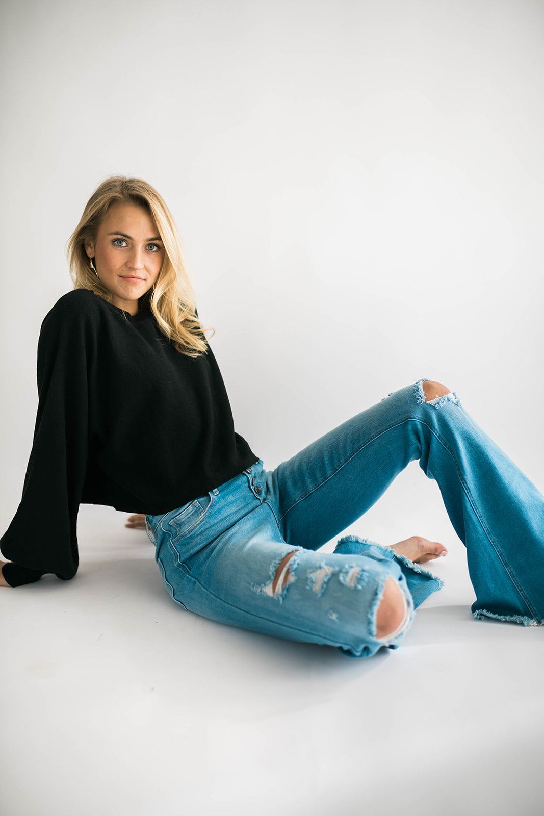 Lillian Sweater in Black