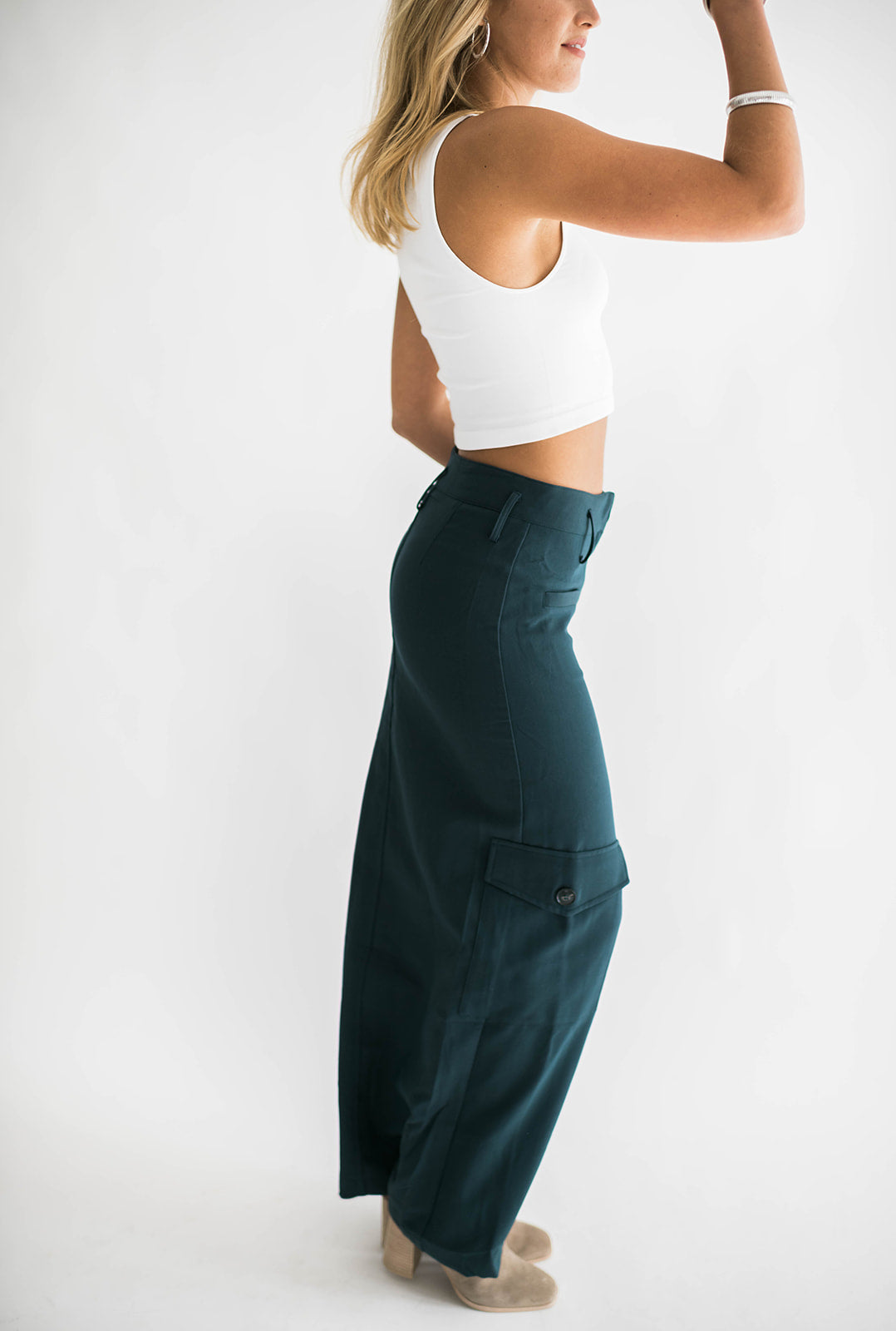 Tasha Cargo Maxi Skirt