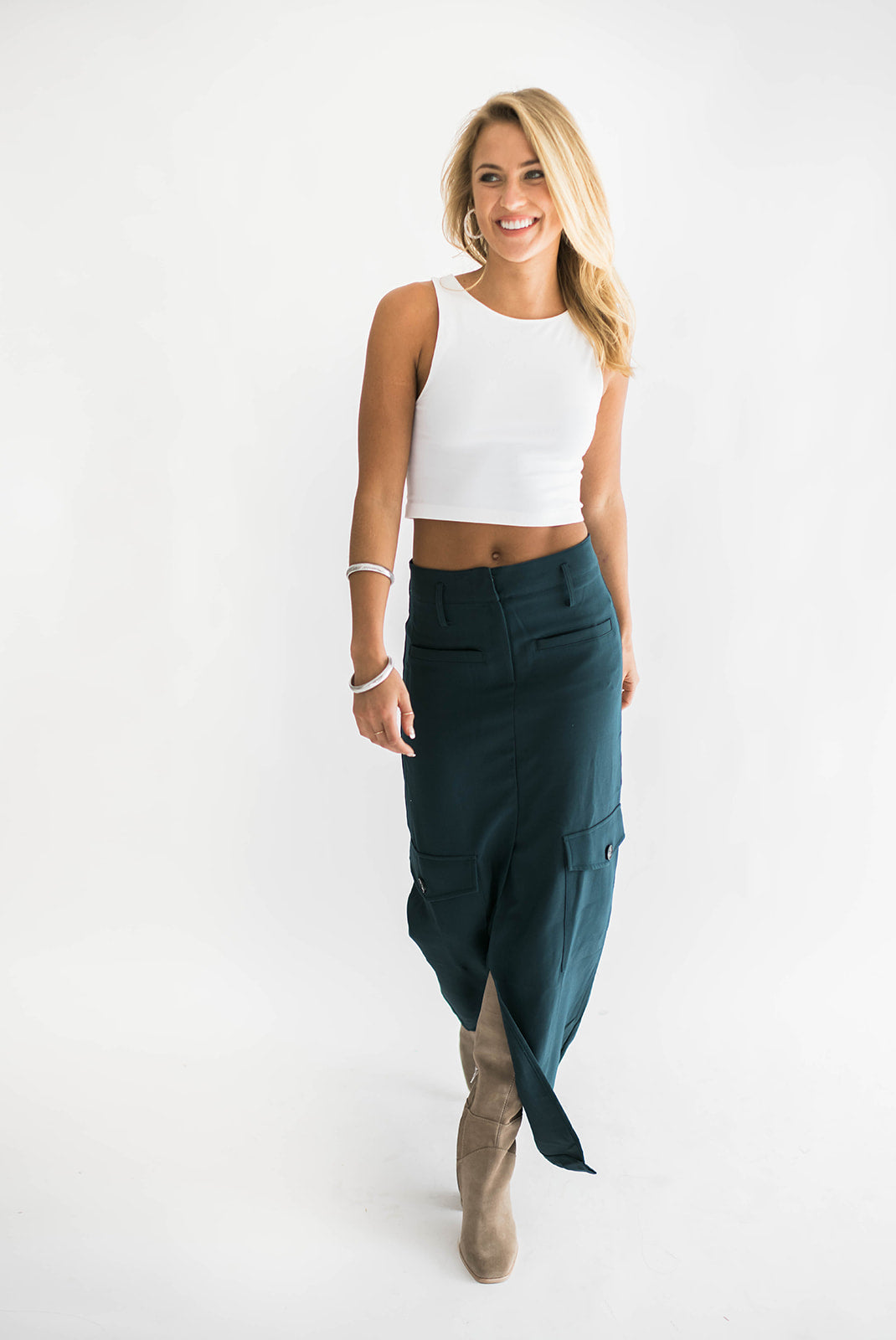 Tasha Cargo Maxi Skirt