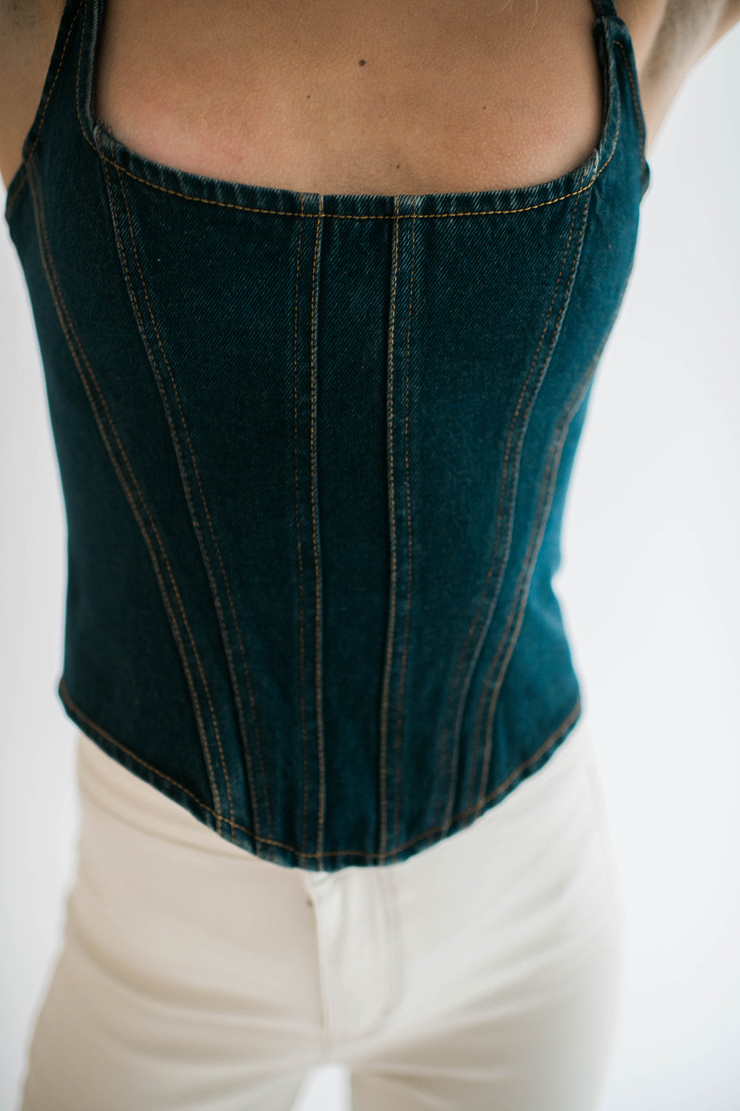 Lindsey Denim Tank Top