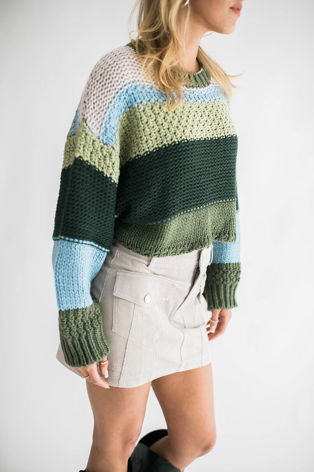 Taylor Front Pocket Mini Skirt