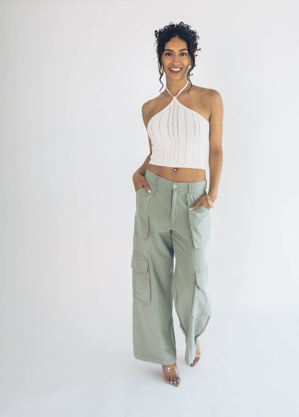 Yasmine Crochet Halter
