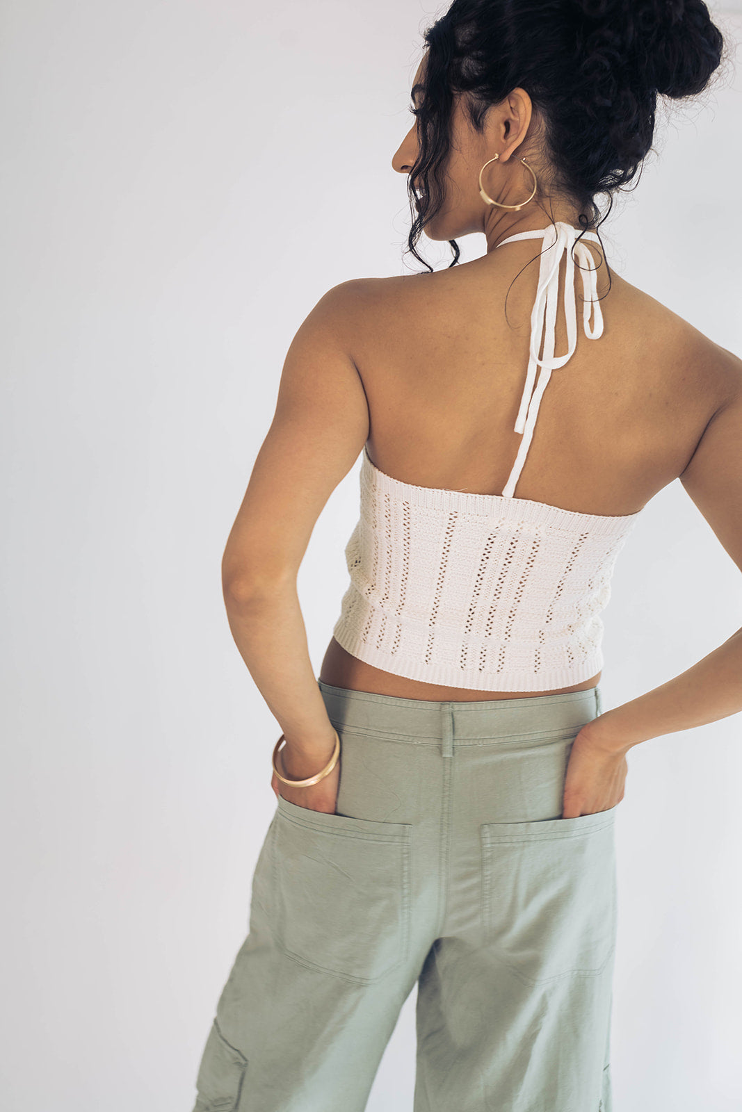 Yasmine Crochet Halter