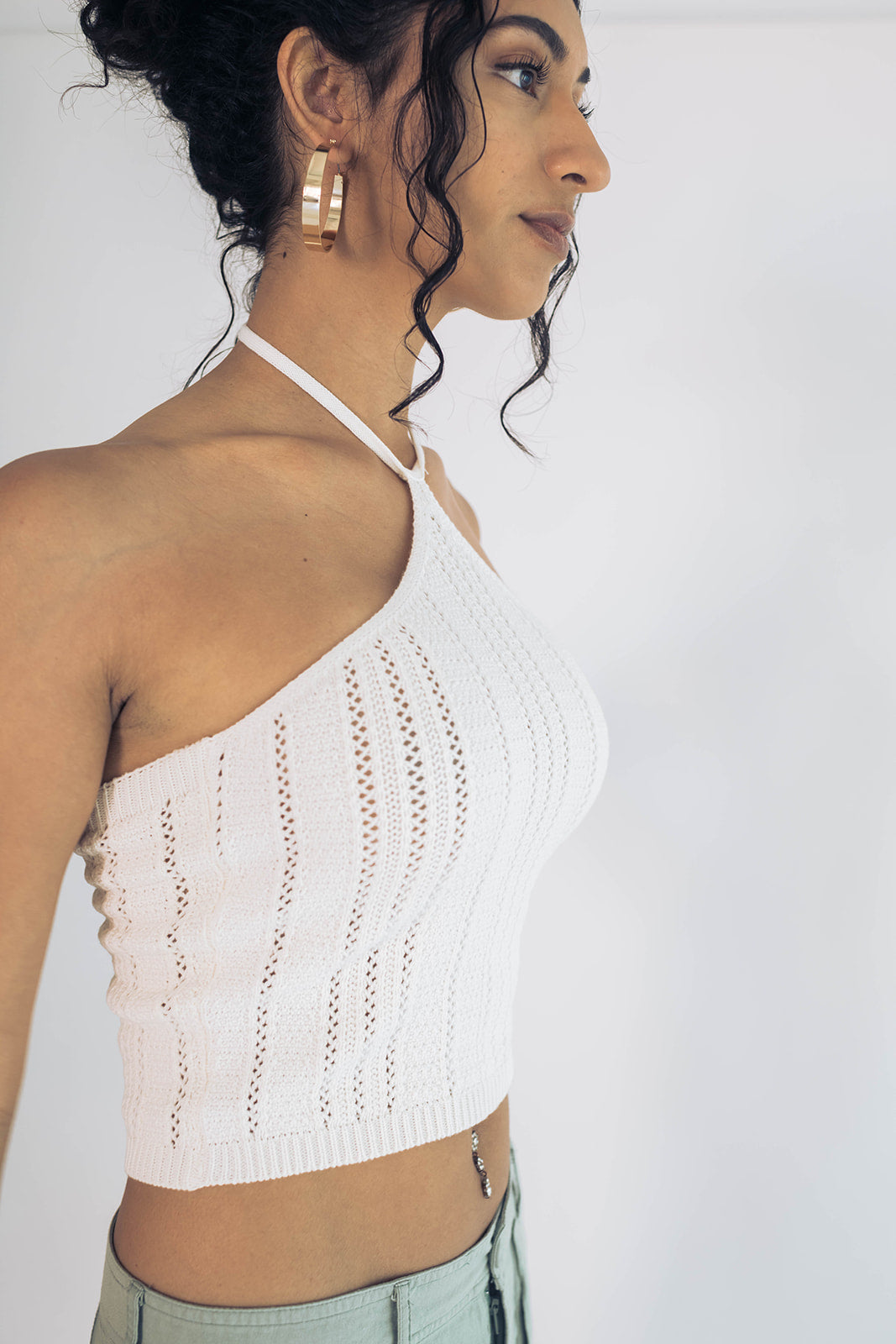 Yasmine Crochet Halter