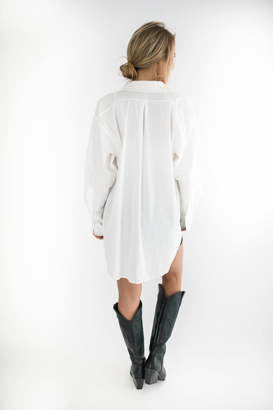 Stevie Menswear Button Down White