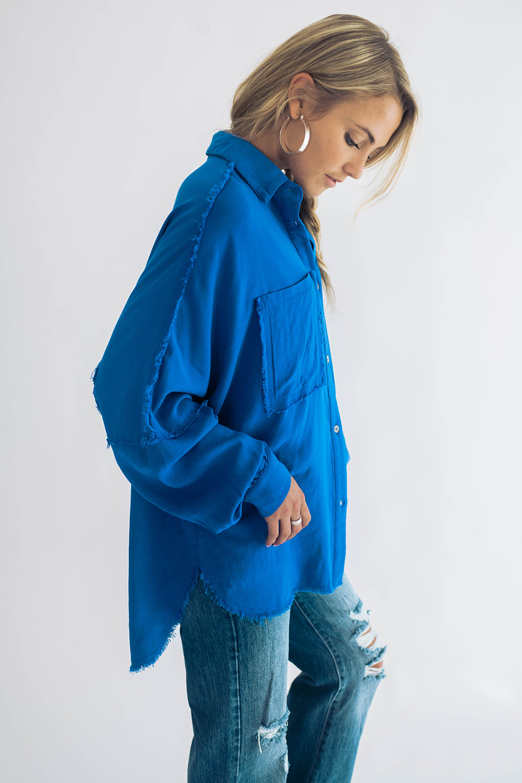 Braelynn Button Up