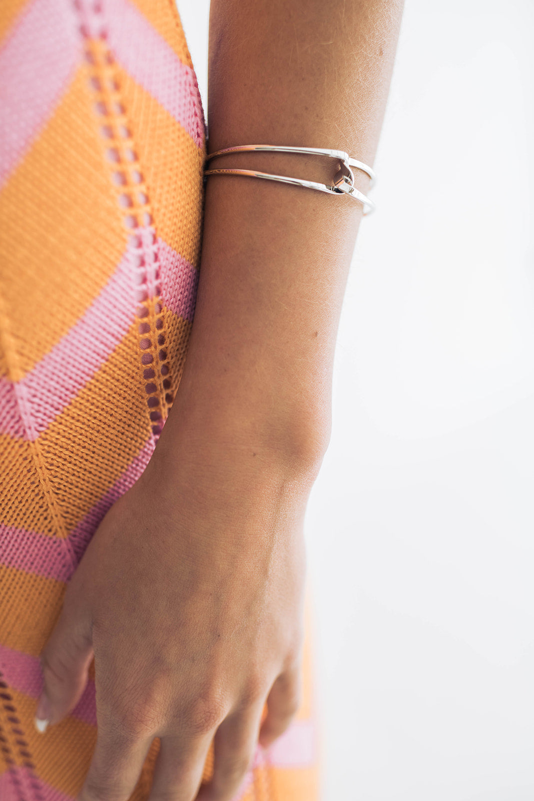Elegant Twist Cuff Bracelet