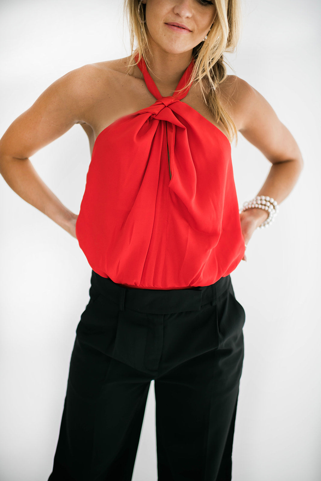 Lola Bodysuit Red