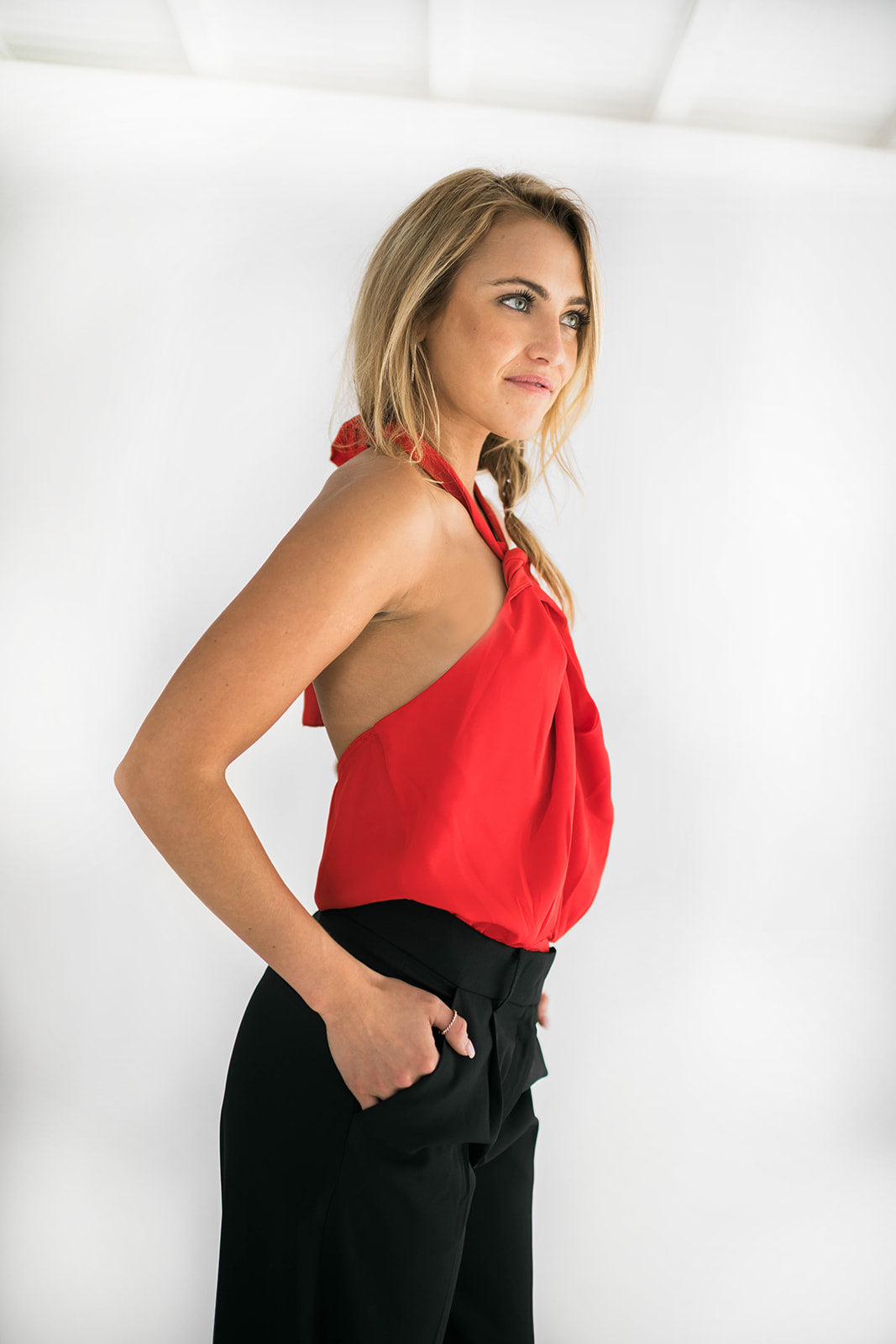 Lola Bodysuit Red