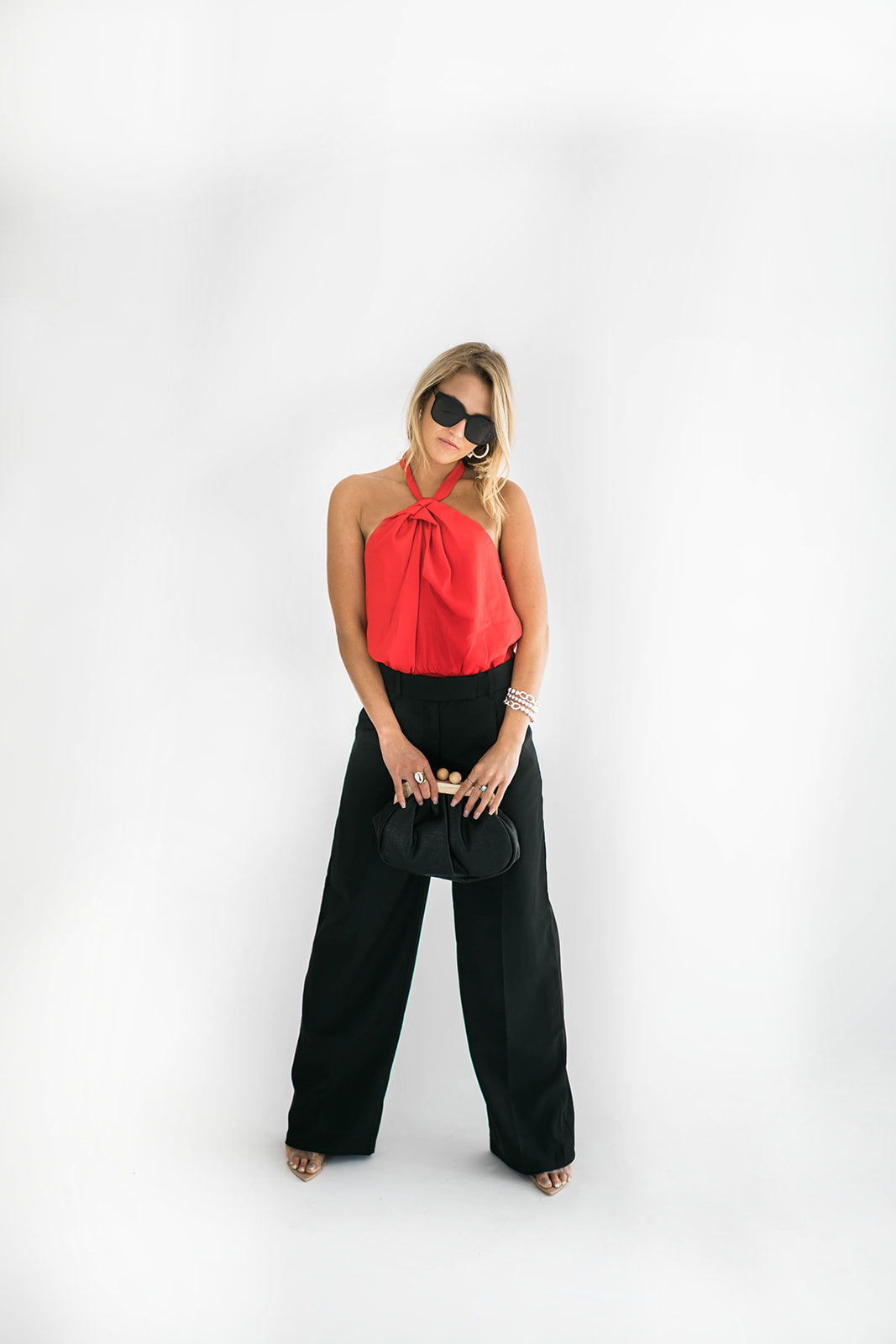 Lola Bodysuit Red