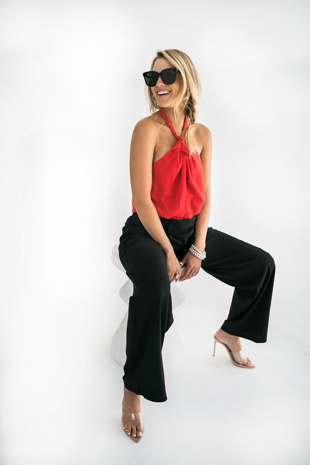 Lola Bodysuit Red