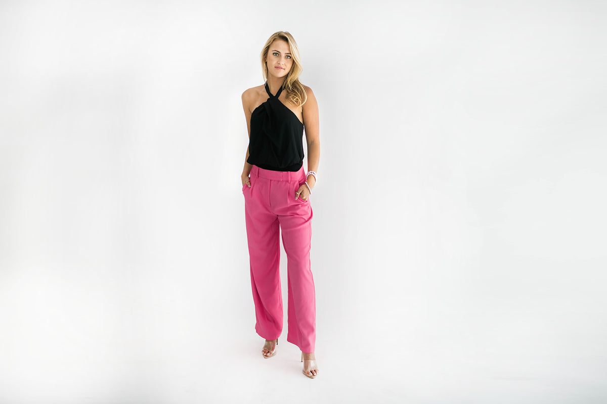 Graycee Trousers Hot Pink