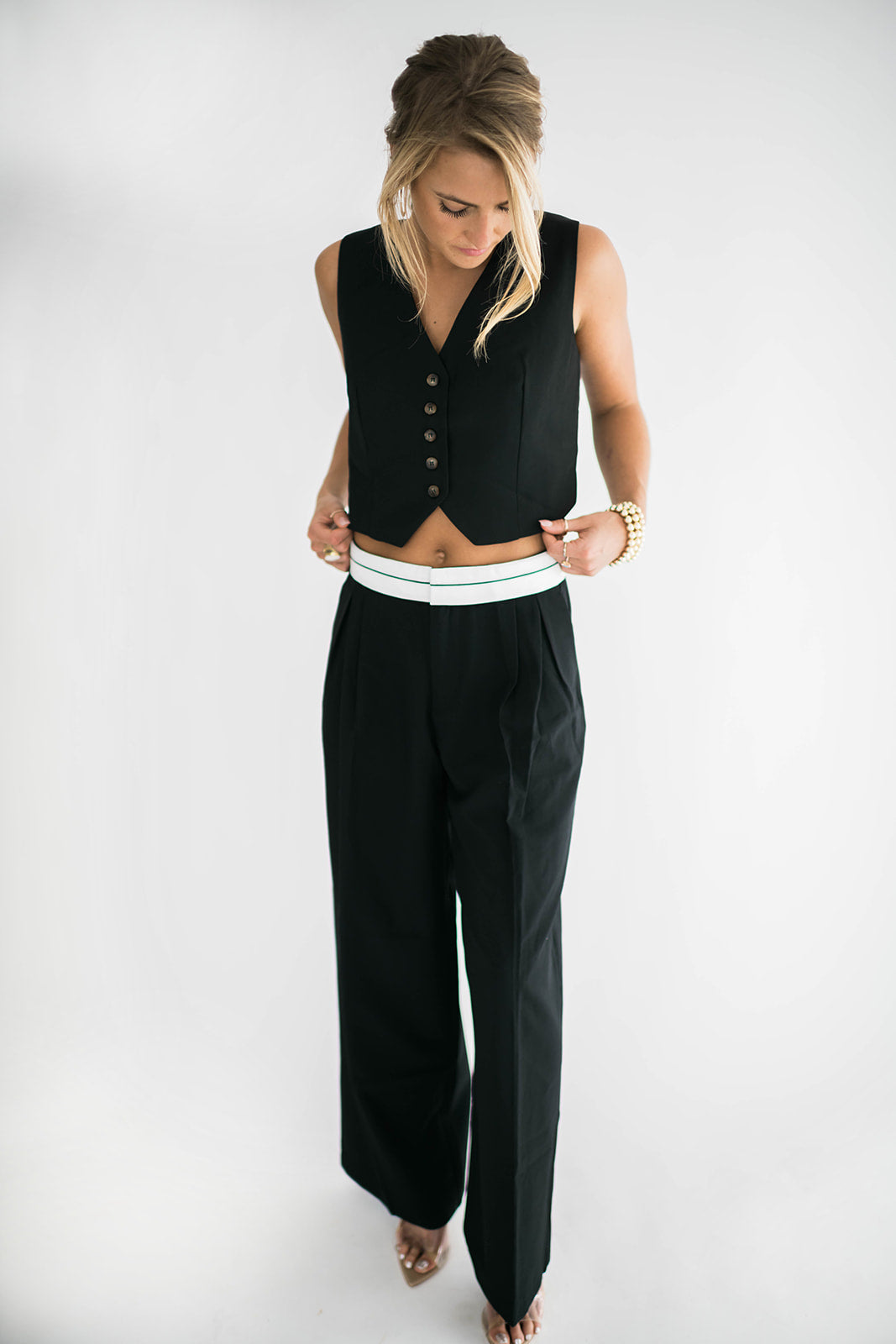 Hayley Button Front Vest