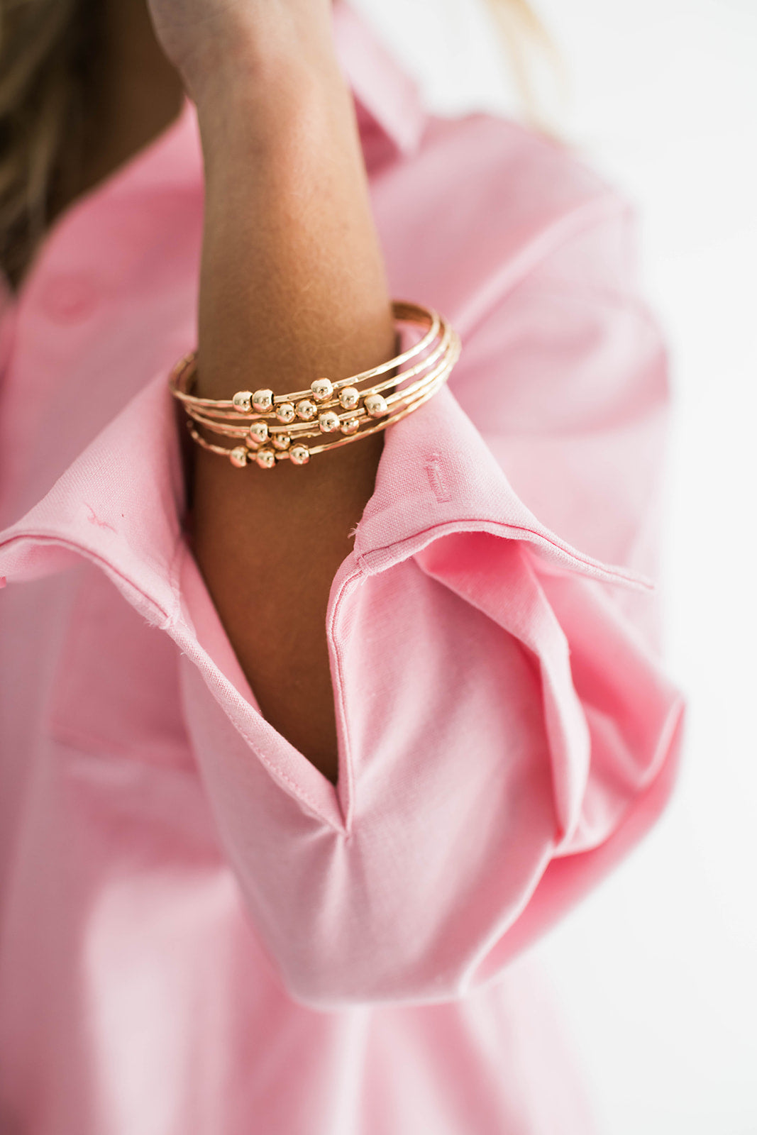 Allie Bangle Stack Gold