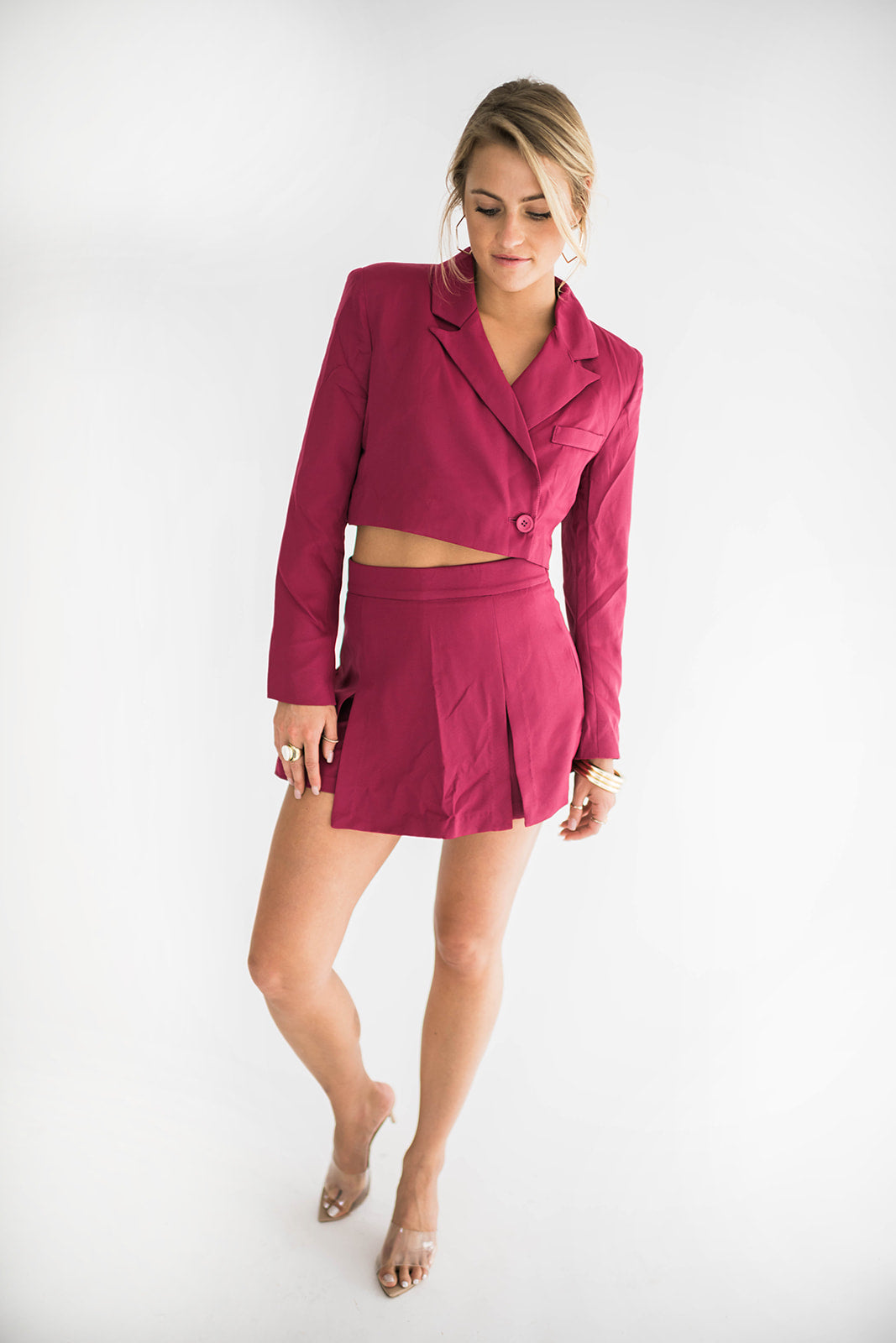 Avery Blazer and Skort Set