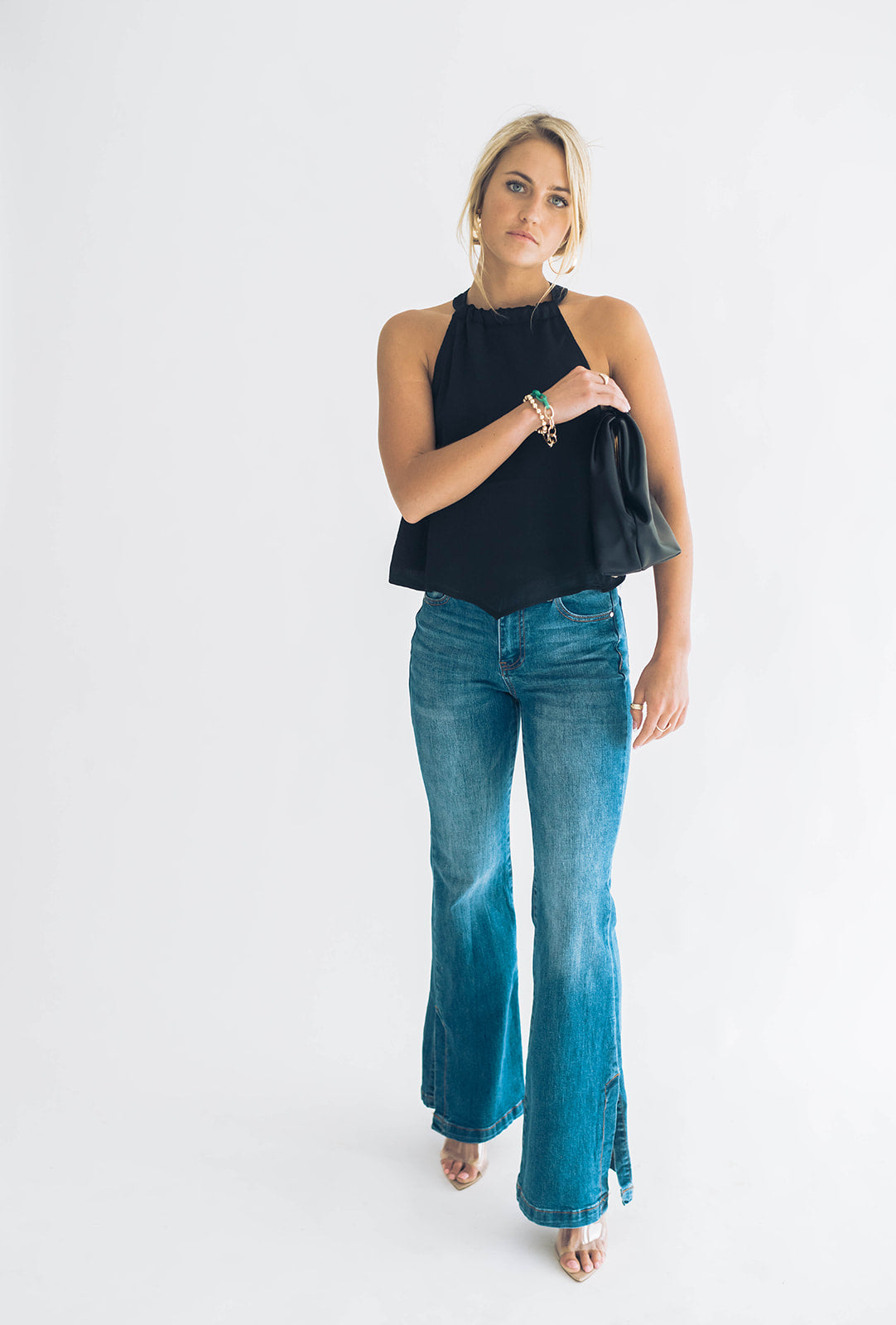 Jaxon Sleeveless Top - Black