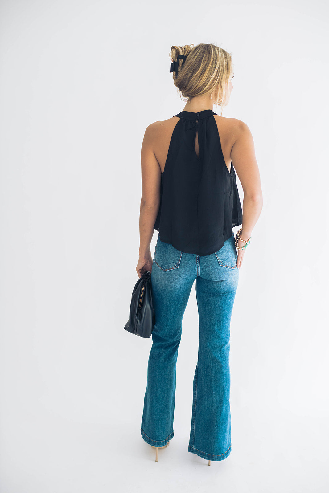 Jaxon Sleeveless Top - Black