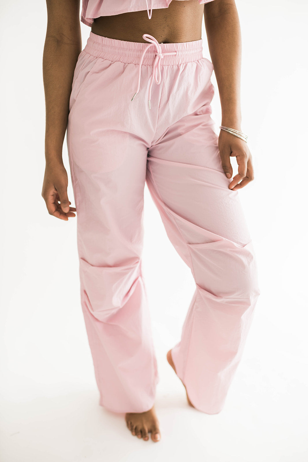 Colby Nylon Pocketed Pants