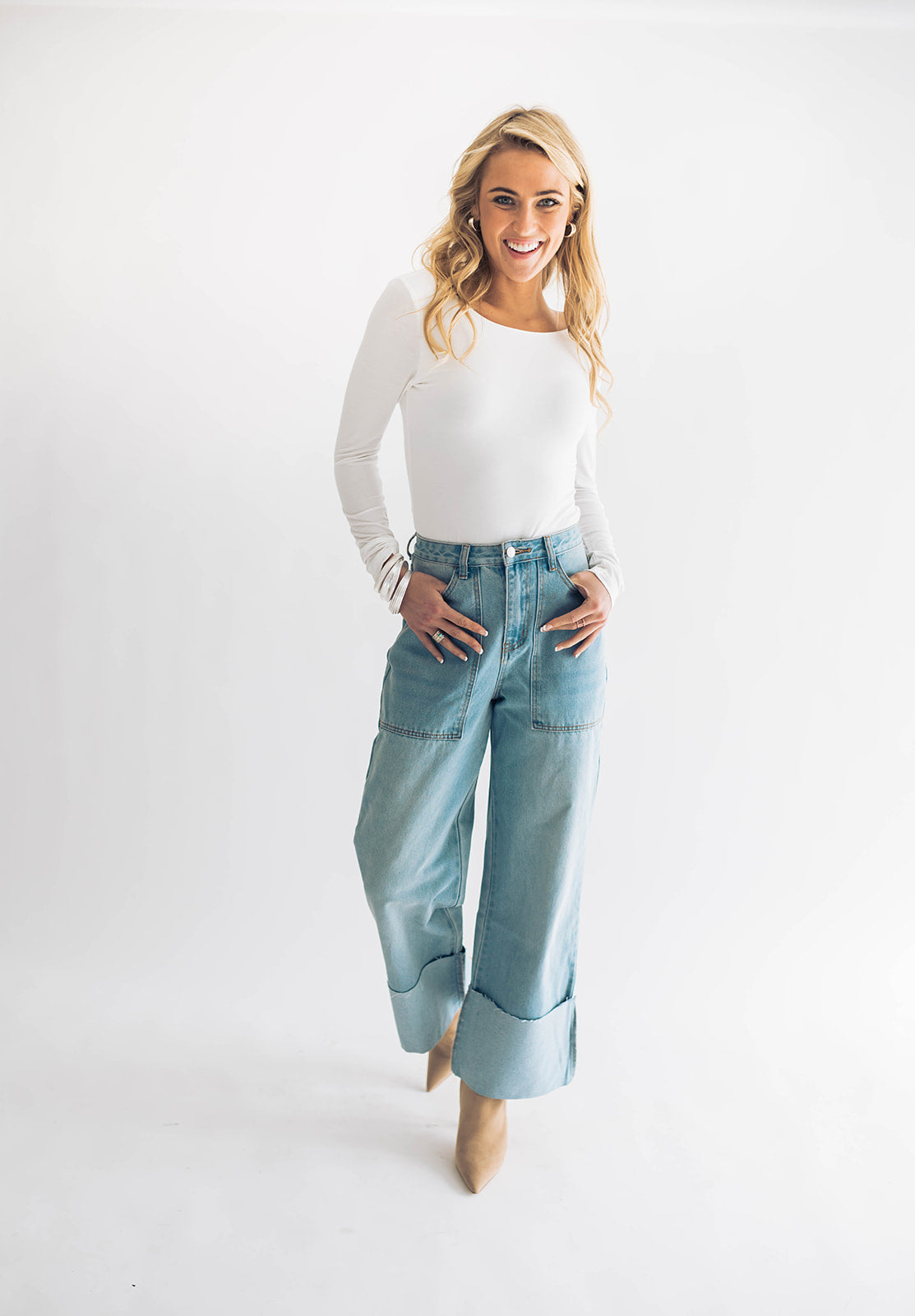 Novah Wide Leg Jeans