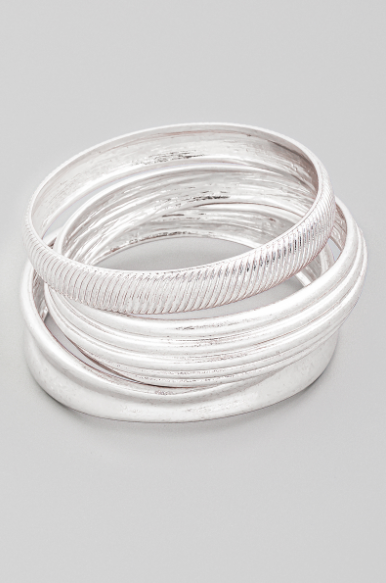 Sugar Bangles Silver