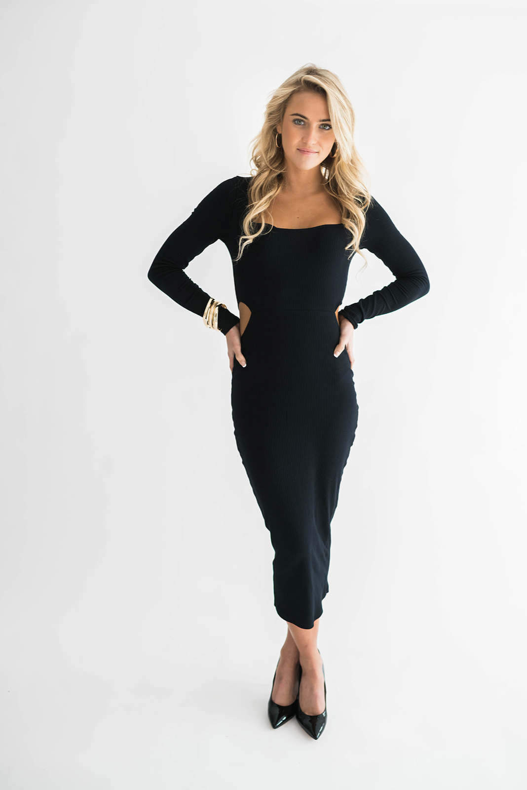 Jolene Cutout Midi Dress