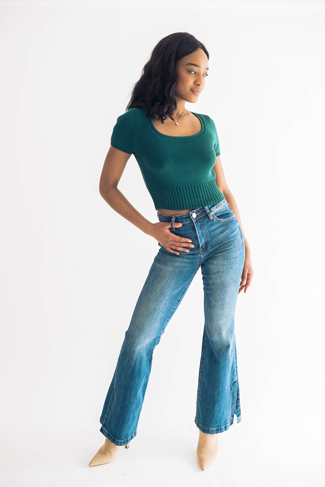 Easton Scoop Neck Top