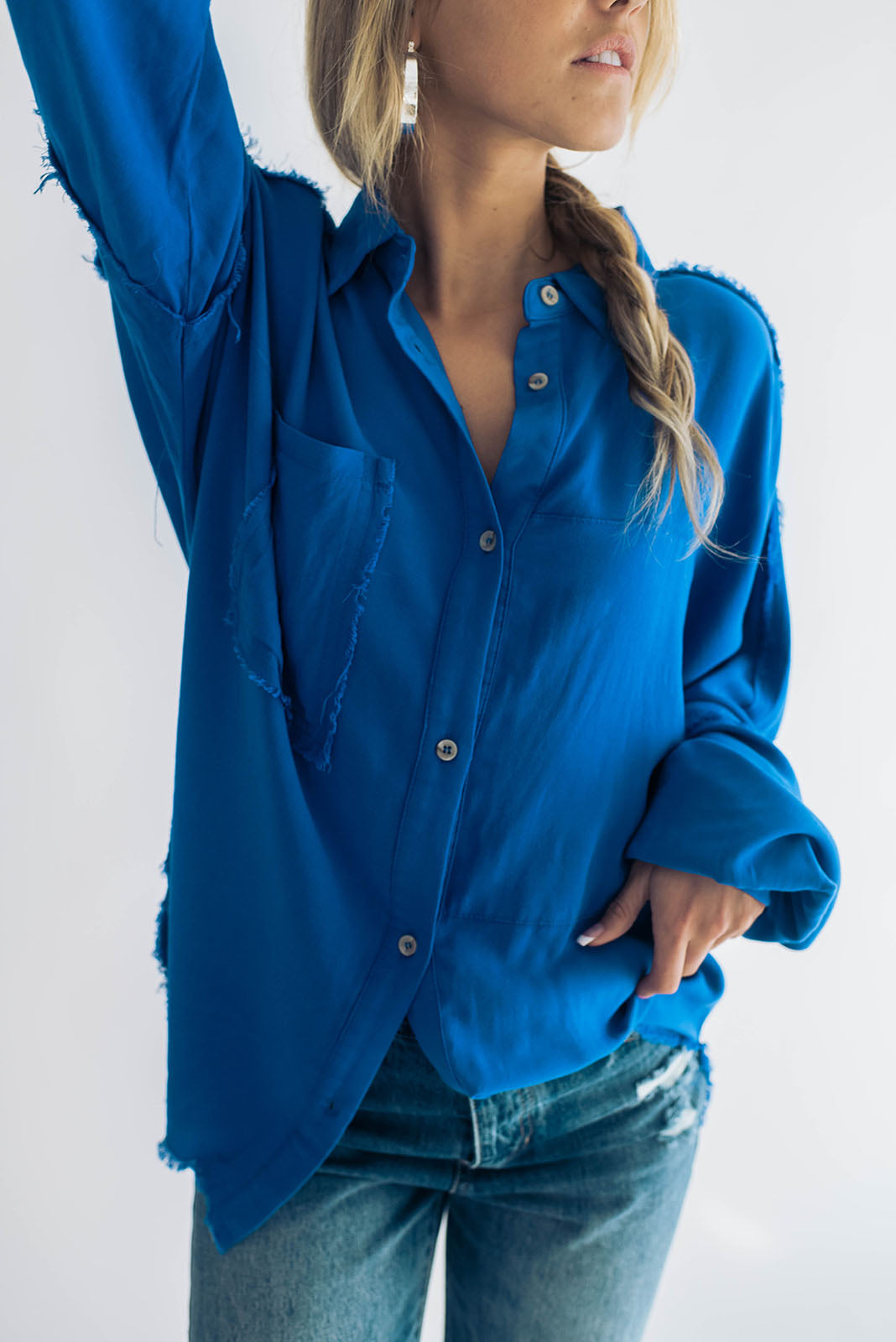 Braelynn Button Up