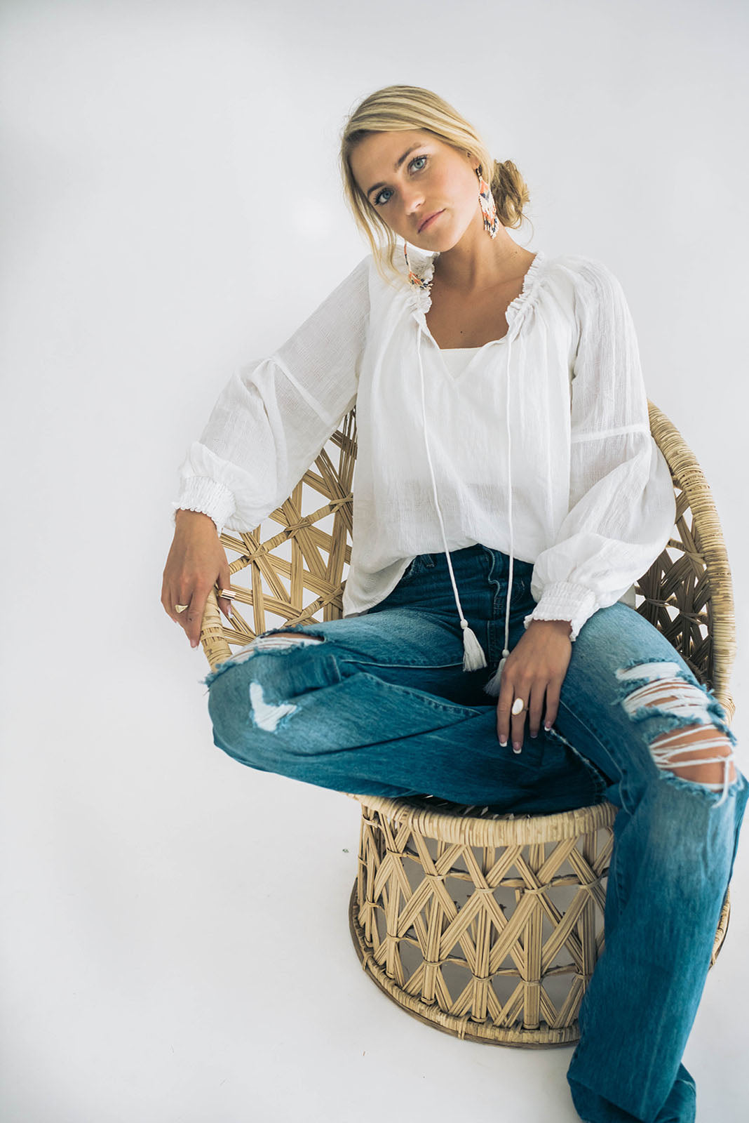 Julia Peasant Top