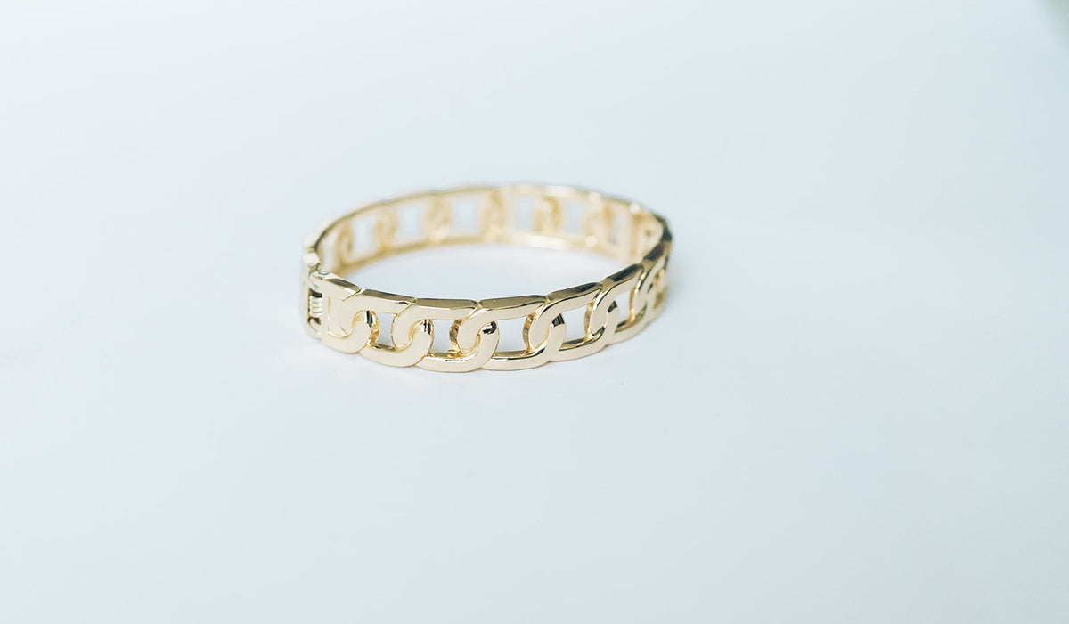 Gold Link Bracelet