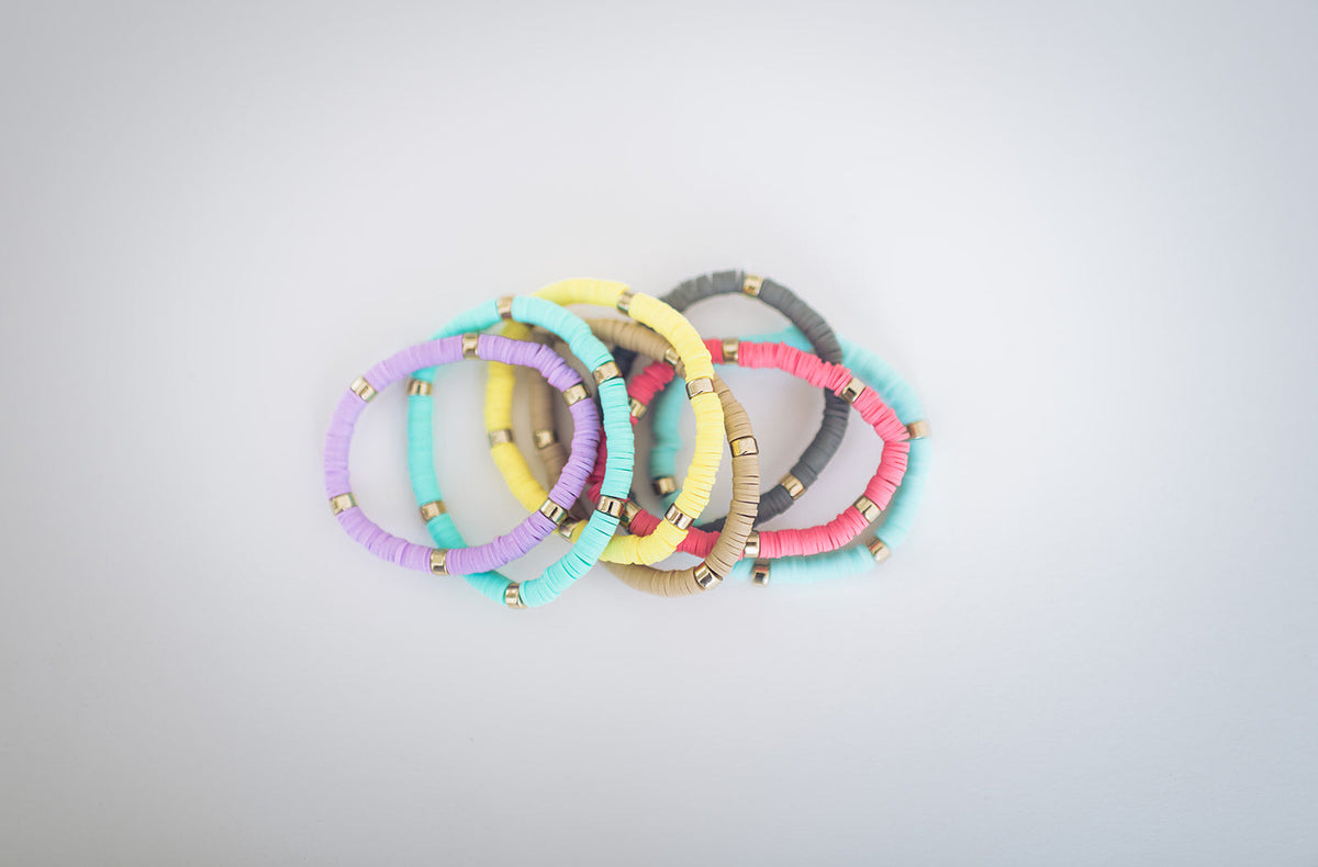 Daisy Bracelets Multi Blues