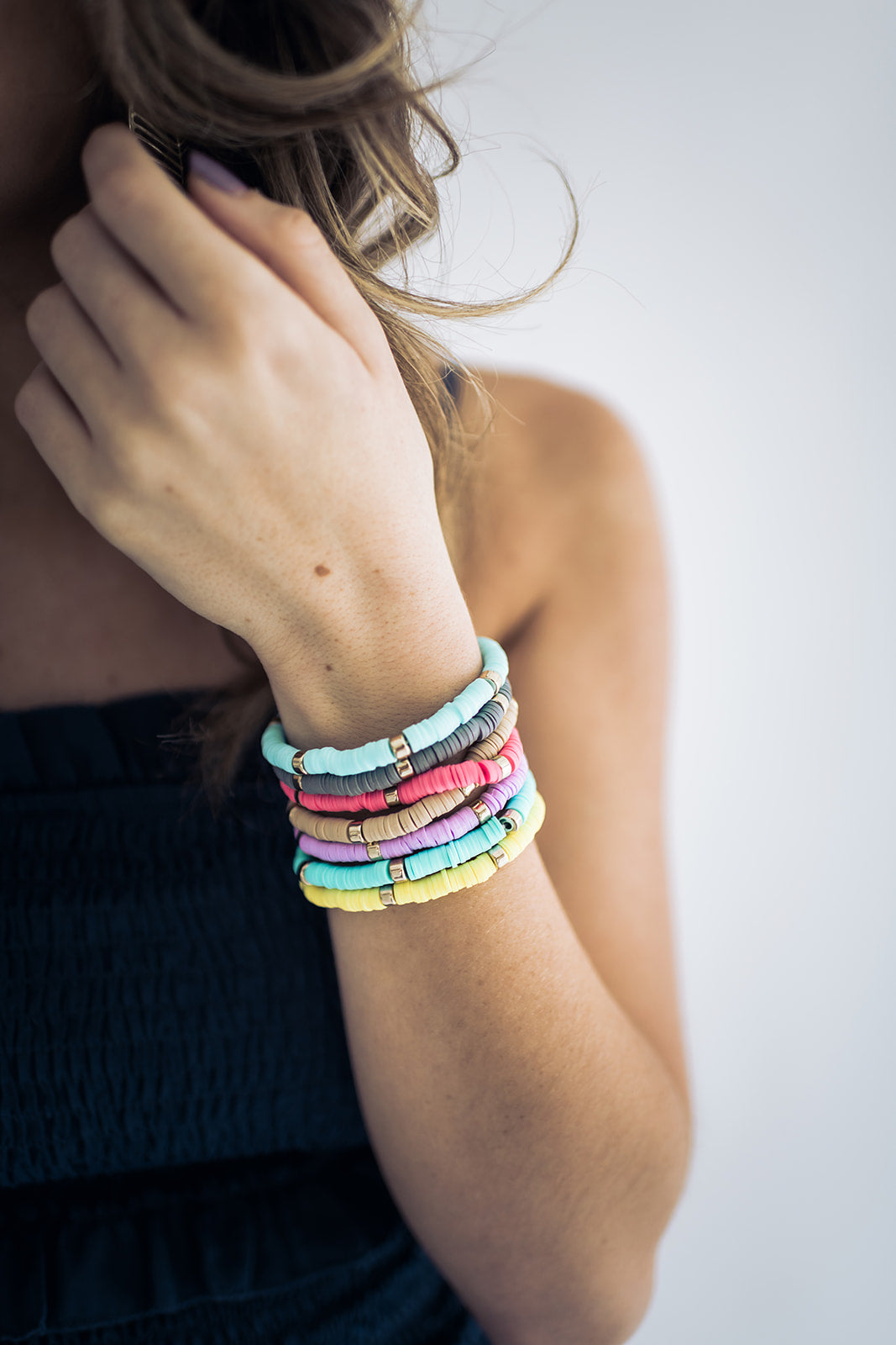 Daisy Bracelets Multi Blues