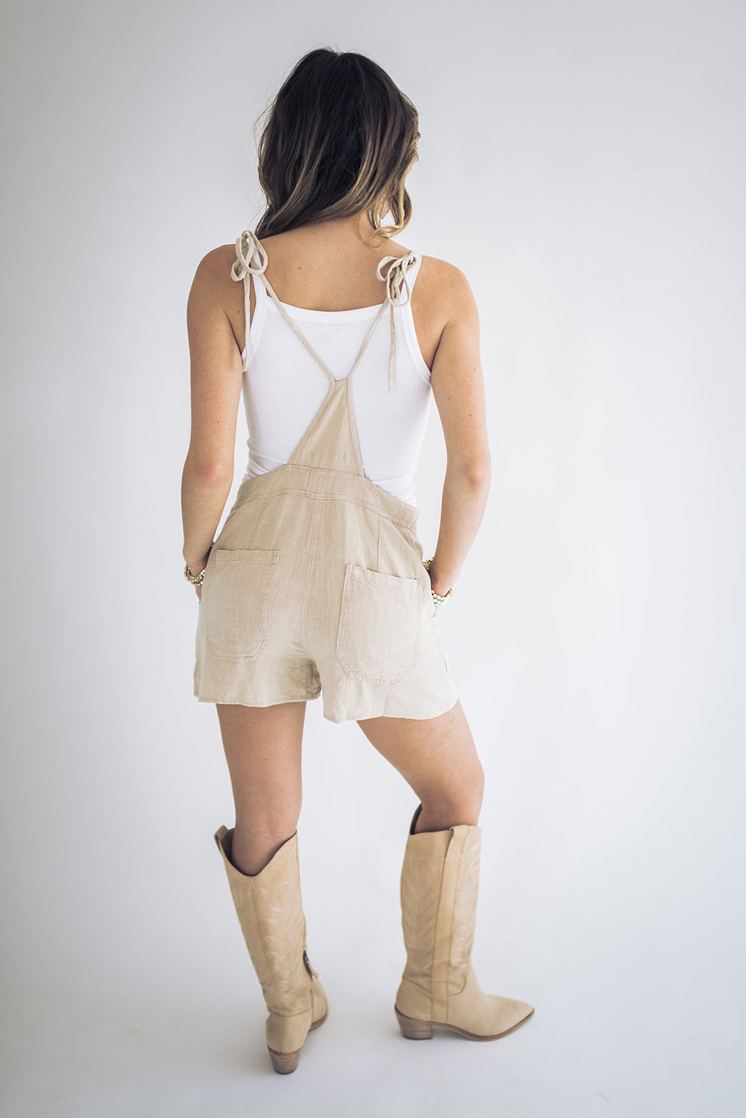 Free To Roam Tie Strap Romper