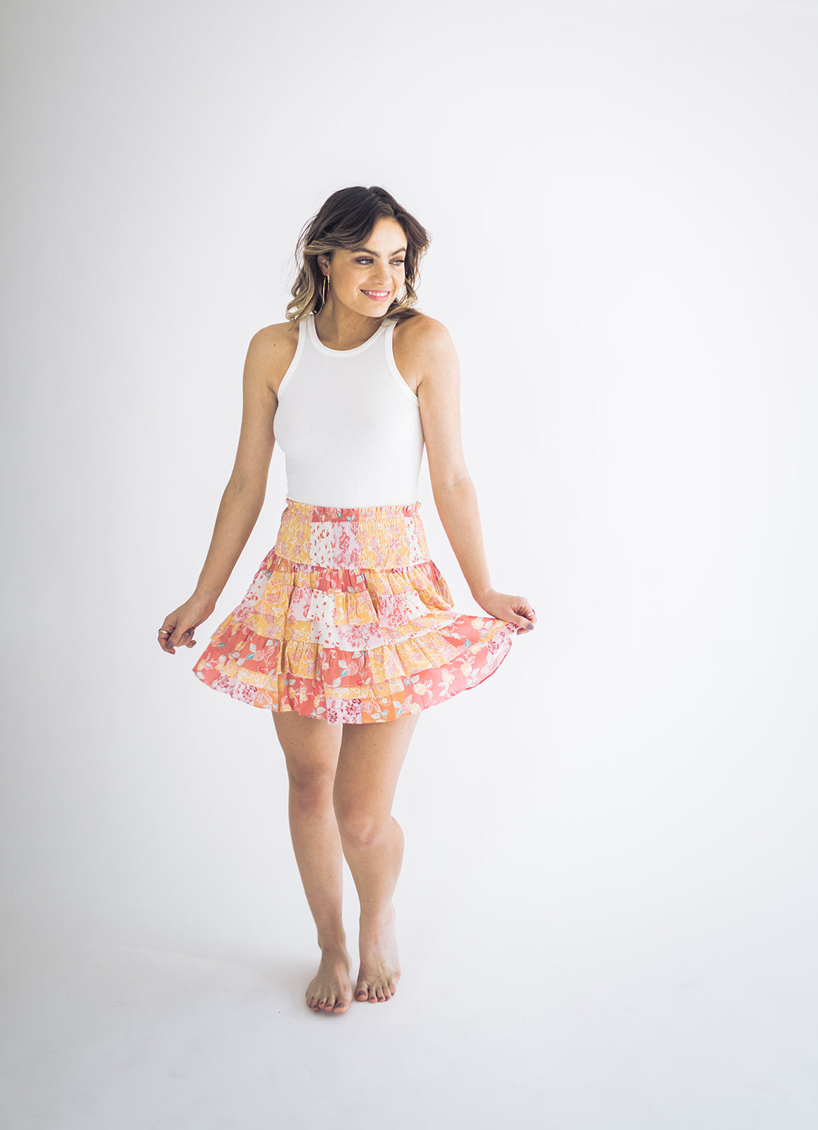 Mylah Printed Skirt