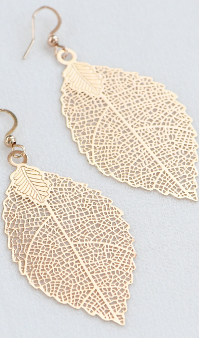 Filigree Drop Earrings