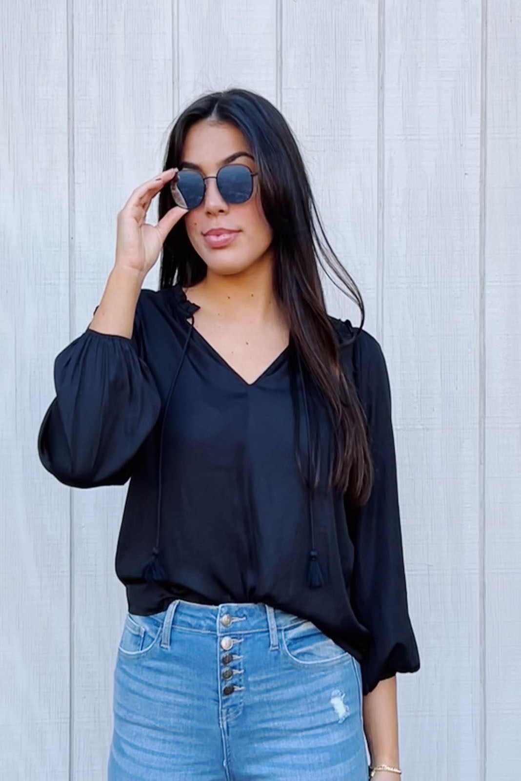 Shay Satin Blouse