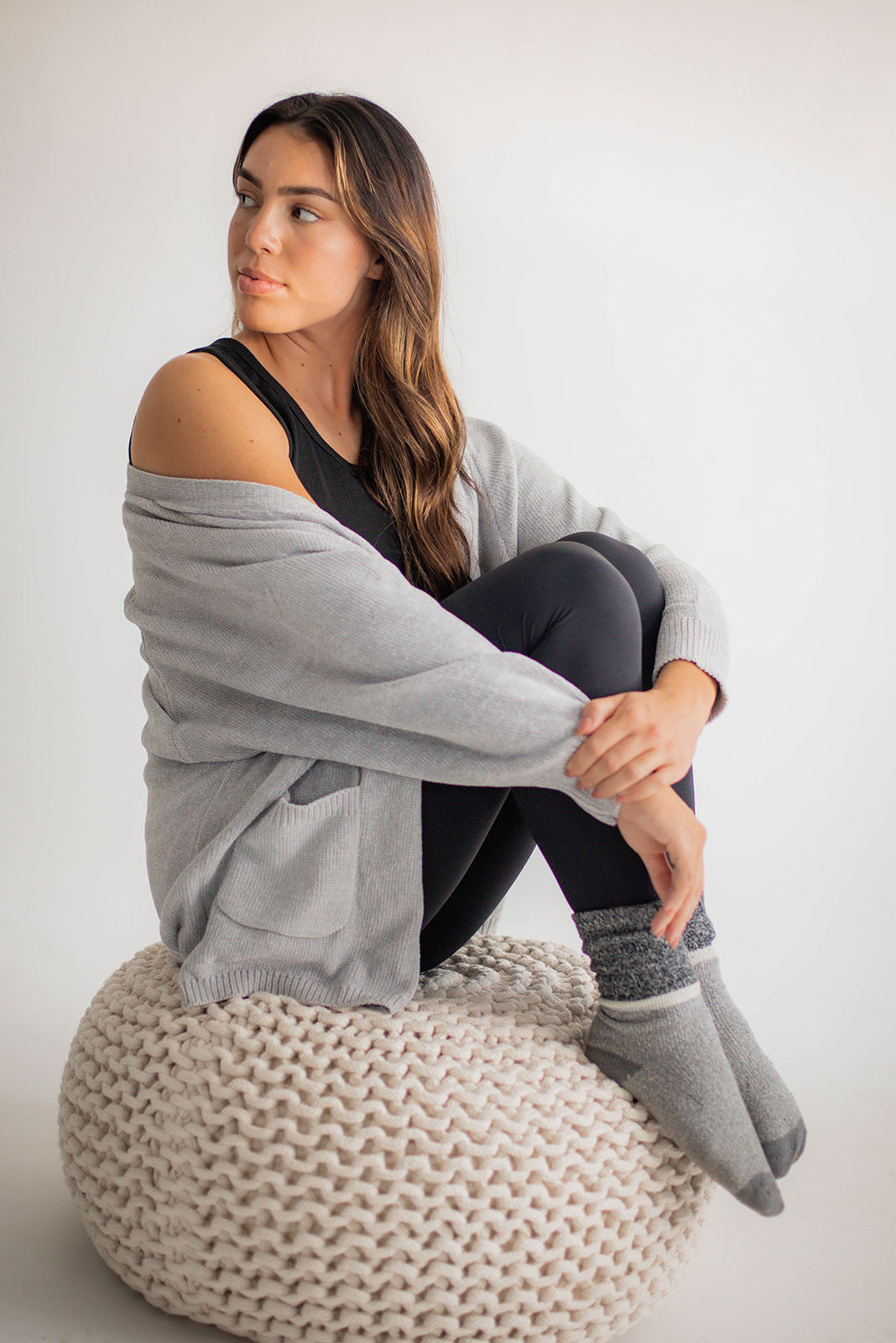 Ophelia Open Front Cardigan