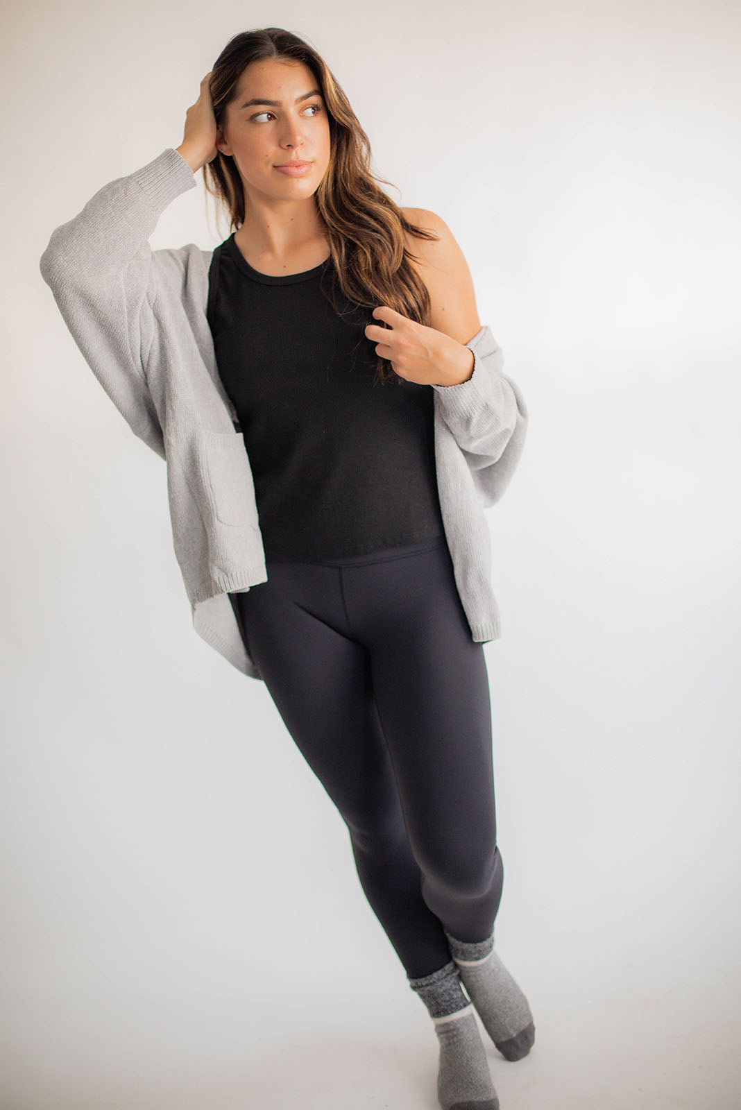 Ophelia Open Front Cardigan