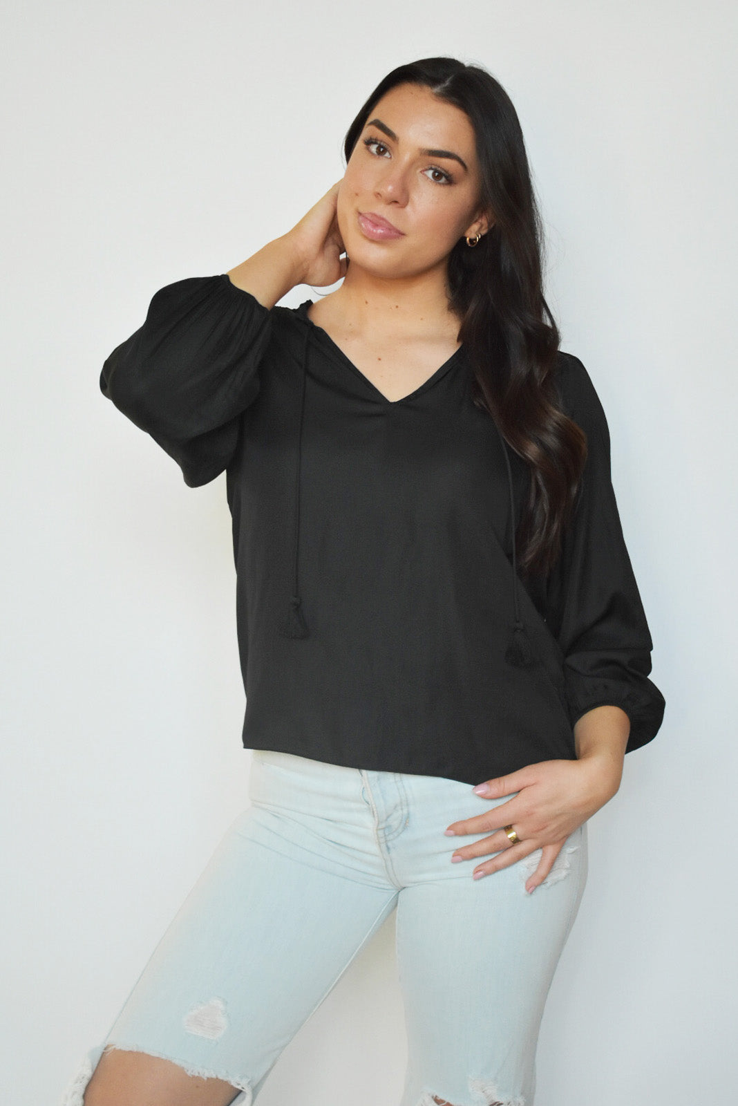 Shay Satin Blouse