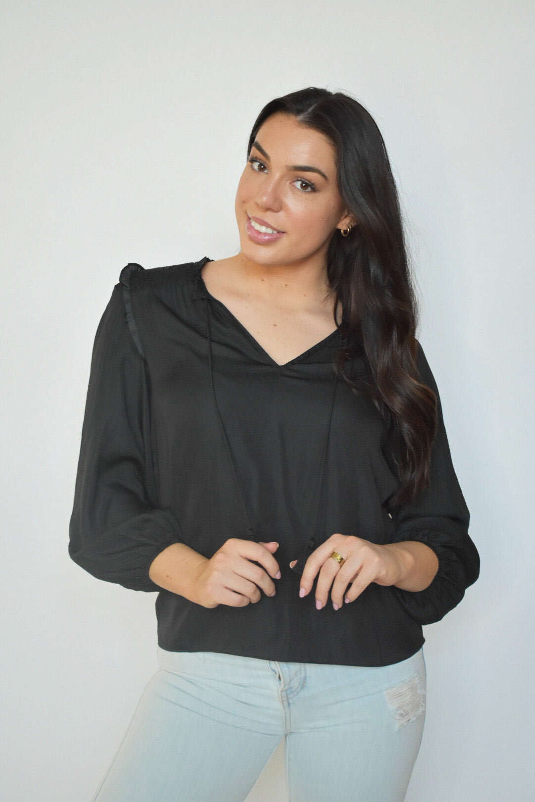 Shay Satin Blouse