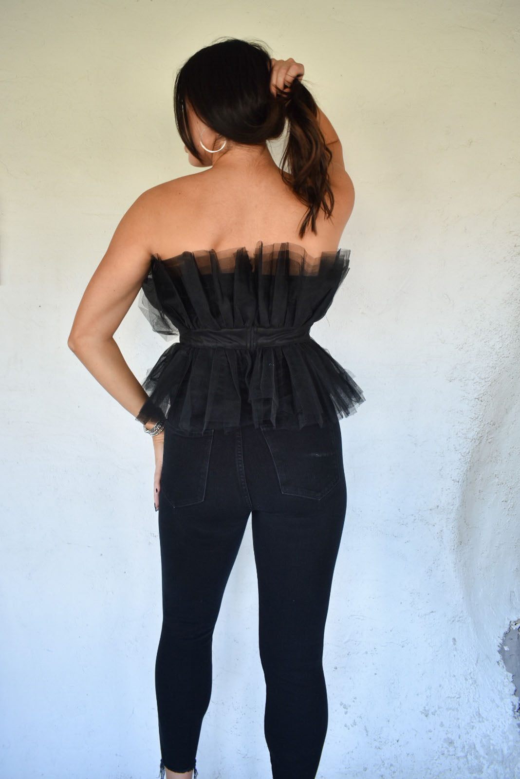 Skye Tulle Tub Top